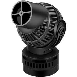 FREESEA Aquarium Circulation Pump Wave Maker Power Head with magnetic mount Suction for 20-75 Gallon Saltwater Freshwater Tank (1050 GPH, Black)