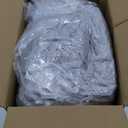 CozyLux California King Comforter Set - 3 Pieces Light Grey Soft Luxury Cationic Dyeing Cal King Comforter for All Seasons, Gray Breathable Lightweight Bedding Sets with 1 Comforter and 2 Pillow Shams