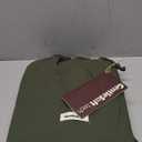 Bedsure Striped Duvet Cover Queen Size,100% Washed Cotton Duvet Cover Linen Like Textured, Classic Striped Pattern Enhances Bedroom Comfort and Style, Stripes Olive Green, 90"x90"