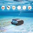 (2026 Upgrade) Cordless Robotic Pool Cleaner, 180 Mins Runtime Robotic Pool Vacuum for Inground Pools, Wall & Waterline Climbing Automatic Pool Vacuum with Sonar Navigation, Pool Up to 2150 Sq.ft