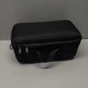 JCHPINE Silicone Cover and Hard Carrying Case for Bose SoundLink Max Portable Speaker, Protective Travel Case for Bose SoundLink Max Speaker Accessories with Shoulder Strap (Black)