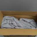 BEDELITE Flannel Sheets Queen Size Light Grey - Super Soft Fleece Sheets Set Fluffy Extra Plush, 4 Piece(Include Fitted Sheet, Flat Sheet, 2 Pillowcases)