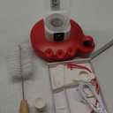 Birdfy Hummingbird Feeder with Dual Cameras AI Identify - 2K HD Smart Cameras, Close-Up Bird Video/Live Watching & Instant Notifications, Ant Moat & Leakproof - 20oz