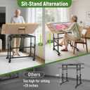 2000 Piece Rotating 4-Tilting-Angle Puzzle Table with Metal Lazy Susan, 2000PCS