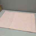 chakme Bathroom Rugs Mat 24x17, Ultra Thin Non Slip Bath Mat Small Quick Dry Absorbent Bath Mat for Bathroom Floor, (Pink, 24"x17")
