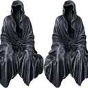 5.1 Inch Resin Tabletop Gothic Decor Sitting Statue, Resin Statue Gothic Decor, Fits On Sturdy Shelf and Has A Cool Mystic Look(2PCS)