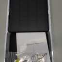 QIBOX Solar Charger Compatible with Ring Video Doorbell 4/3/3 Plus/Battery Doorbell Plus, Waterproof Continuous Solar Panel, Adjustable Panel