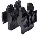 Hidcor Tactical Shotgun Barrel Clamp Mount with Rubber Pads, Picatinny Rail Flashlight Accessories for 12Ga Mossberg 500/590, Maverick 88, Remington 870, SXP Defender and More