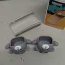 Skyroku 2 Pack Faucet Extender for Toddlers, Sink Extenders with Temperature Sensitive for Kids Hand Washing Sink Faucet Extension,Suitable for Bathroom Sink, Kitchen,Bathtub (Grey)