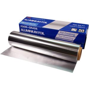Heavy Duty Aluminum Foil, Food Grade Aluminum Foil Roll 12 Inches x 300 Feet, 0.85mil Thickness
