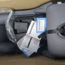 Clek Foonf Convertible Car Seat with Rigid Latch System, Crumple Zone Safety System, Adjustable Headrest, Reclining Design, Anti-Rebound Bar & Flame Retardant-Free Date of Manufacture 2026/04/02 (Edge Ziip)