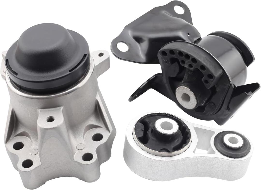 Set of 3 Engine Motor & Transmission Mount Compatible with 2010-2012 Mazda CX-9 3.7L AUTO, Replace OE#EM7004, A4419, A4425