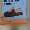 Boxer Break Metacarpal Splint Brace - 4th or 5th Finger Splint Support (Medium)