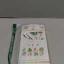 RoomMates RMK3904SCS Tropical Hibiscus Flower Peel and Stick Wall Decals, Pink, Green, Orange
