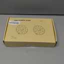 Power Strip with USB, PD 20W USB-C Charging, 6.5 FT Extension Cord with 6 Outlets, 1 USB-C, 2 USB-A, TOPREK Power Strip Surge Protector, Wood Finish Desk Charging Station for Home, Office, Dorm