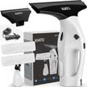 Kiato Window Vacuum Squeegee Cordless, Electric Window Vac, Rechargeable Window Cleaner with 2 X Squeegee (11+ 6.7), Spray/Wipe/Suck, for Cleaning Windows, Mirror, Shower Glass, WC07, 2200mA