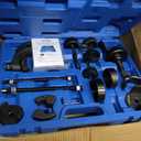 DPTOOL Bushing Press Kit Rear Axle Arm Suspension Bushing Removal Installation Tool Kit Compatible with Toyota Camry & Corolla MPV