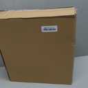 Decaller Large Capacity Mailbox with Key Lock, Wall Mount Metal Mail Box with Newspaper Compartment for Outside, 14.4" x 13" x 4.2", 938 Black
