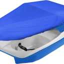 iCOVER Pedal Boat Cover, Fits 3 or 5 Person Paddle Boats Water Proof Heavy Duty Paddles Covers, Blue