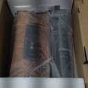 Vinyl Record Player with Speakers,3 Speed Turntable with Latest Bluetooth 5.3, Aux Input, Headphone Jack, RCA Output and Auto Stop, Mirror Vintage Wooden Brown