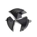 Mollom (63.5mm|2-1/2") Triple Flute Forstner Drill Bit for Woodworking with 3-Cutter YG8 Carbide Tipped of 2.0mm,Hinge Cutter Tool Kits for Hard Soft Wood, Plastic, Plywood