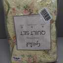 Greenland Home 100% Cotton Fashion Quilt Collection, Prewashed, Reversible Quilt Set, 2-Piece Twin/XL, Bliss