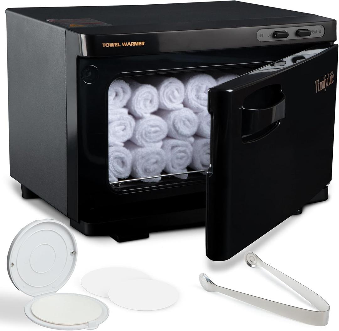 Hot Towel Warmer for Spa - 8L Hot Towel Cabinet - High Temperature Spa Towel Warmer with Aroma Holder, Suitable for Salon, Bathroom, Barber, Fast-Heating Mechanism