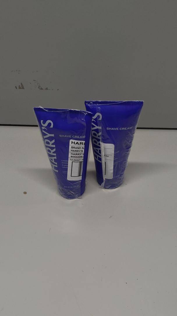 Harry's Shaving Cream for Men with Aloe and Eucalyptus  (2 Pack) 6 oz  Conditions Skin and Softens Facial Hair for Shaving  Safe for Sensitive Skin