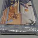 Washable Guinea Pig Cage Liner - 4 Pack Reusable Washable Pee PadsWaterproof Guinea Pig Bedding for Small Animal - Rabbit Bunny Hamster Puppy (Light Grey, 12" X 12" - 4 Pack)