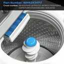 WH42X34717 Washer Dispenser Drawer Assembly for GE Top-load Washer | Detergent Tray Replaces WH42X34191 AP7193725 4978927 PS16743413 EAP16743413 PD00080380 AGE26132