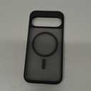 TORRAS Magnetic Shockproof for Google Pixel 10 Pro XL Case, Strong Magnet fit for MagSafe, 12FT Mil-Grade Protection, Slim Translucent Matte Case for Pixel 10 Pro XL with Multi-Color Buttons, Black