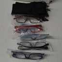 NORPERWIS Reading Glasses 6 Pairs Quality Readers Spring Hinge Glasses for Reading for Men and Women (6 Pack Mix Color -3, 2.75)