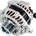 11341 New Alternator Fit for Altima 2007-2010 V6 3.5L, for Murano 2009-2014 3.5L, for Maxima 2009-2010 3.5L, for Quest 11-17 3.5L, 130Amp 12V Automotive Replacement Alternators 11341N