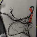 Bowfishing Bow and Arrow Set for Adults Beginner Bow Fishing Combo Kit with Bowfishing Arrows Bowfishing Reel (30lbs, Orange)