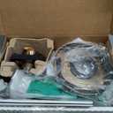 Delta Nicoli 14 Series H2Okinetic Bathtub and Shower Faucet Set, Brushed Gold Shower Head and Handle Set, Valve Trim Kit, Champagne Bronze 144749-CZ (Valve Included)