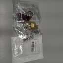 Lanyards for Id Badges 3 Pack Badge Lanyard with 6 Pcs Id Badge Holder Retractable Stainless Steel Teacher Lanyard Cruise Ship Lanyards for Girl Women (Red, Silver, Gold)