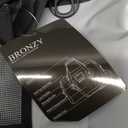 BRONZY Waterproof Duffel Bag 50L Dry Duffle Bag Heavy Duty Bag,Durable Straps And Handles,Large Space,Heat Seal Finishing For Camping,Kayaking,Rafting,Boating,Travel(Gray)