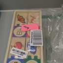 Melissa & Doug Self-Correcting Alphabet Puzzle (52 pcs) with Toy Storage Box, Wooden ABC Puzzles for Toddlers & Preschoolers, Montessori Learning Toys for Girls & Boys 4+