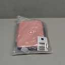 Klawdsky Hard Inhaler Spacer Case for Kids and Adults, Asthma Inhaler Case with Mesh Pocket for Medicine and Other Accessories, Pink (Bag Only)