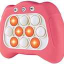 Intoypad Pop The Target! Handheld Speed Push Game Machine: A Fun Multiplayer Game for Family. Sensory Fidget Toy Christmas Toys Gifts for 6 7 8 9 10 11 12 Years Old Kids Road Trip Car Games Kids Pink