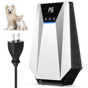 AIIKEE Cat Litter Deodorizer, Ozone Odor Eliminator & Air Ionizers, 99% Litter Box Deodorizer, Air Purifier Plug in for Dog Poop Odor Removal, for Toilet, Wardrobe, Shoe Closet, Garage, Room, Silver