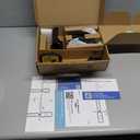 Veise VE017-H Fingerprint Smart Front Door Lock Set, App Control, Keyless Entry Deadbolt with Handle, Smart Deadbolt, Emergency Power Port, Touchscreen Keypad, Auto Lock, Easy Install, Matte Black