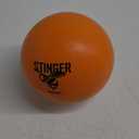 GSM Brands Dodgeballs - Foam, Soft Skin, Low Bounce, 5.9" - 1 Dodge Balls for Kids and Adults(Orange)