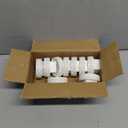 20Pack 1 Inch PVC Pipe End Cap - Male Threaded Plug Adaptor, Cleanout Plug Fitting for Water Line
