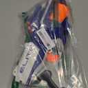 NERF Disruptor Elite Blaster - 6-Dart Rotating Drum, Slam Fire, Includes 6 Official Nerf Elite Darts - for Kids, Teens, Adults (Multi Color)