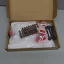 29 Pcs Christmas Ski Village Ice Skating Rink Figures Set Christmas Village Park People Ski Figurine Accessories Collectible Buildings Miniature Resin for Xmas Skater Town Scene Gifts