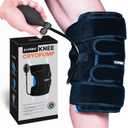 Knee CryoPump | Adjustable and Reusable Knee Ice Pack Wrap for Knee Pain Relief | Universal Fit with Adjustable Compression Pump | Knee Ice Wrap for Men and Women