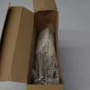 Giegxin 48 PC Christmas Glitter Artificial Pine Needles Pine Tree Twig Picks Branches for Wedding Tree Glittery Stem for Christmas DIY Wreath Garden Embellishing Garland Decoration (White)