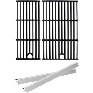17 Inch Grill Grate & Heat Plate for Charbroil Performance 2 Burner 463660421 463655621 463630422 463630021 G426-0005-W1 G325-0002-W1, Cooking Grate for Charbroil Grill Replacement Parts 2 Burner
