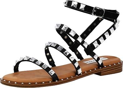 SM New York Adalyn Black Sandals 10